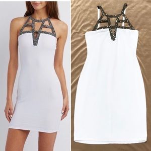 Charlotte Russe • Crystal Embellished Dress